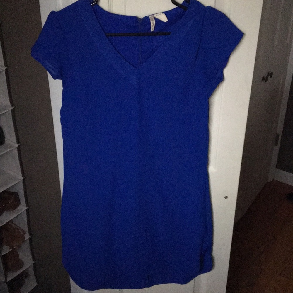 Blue dress